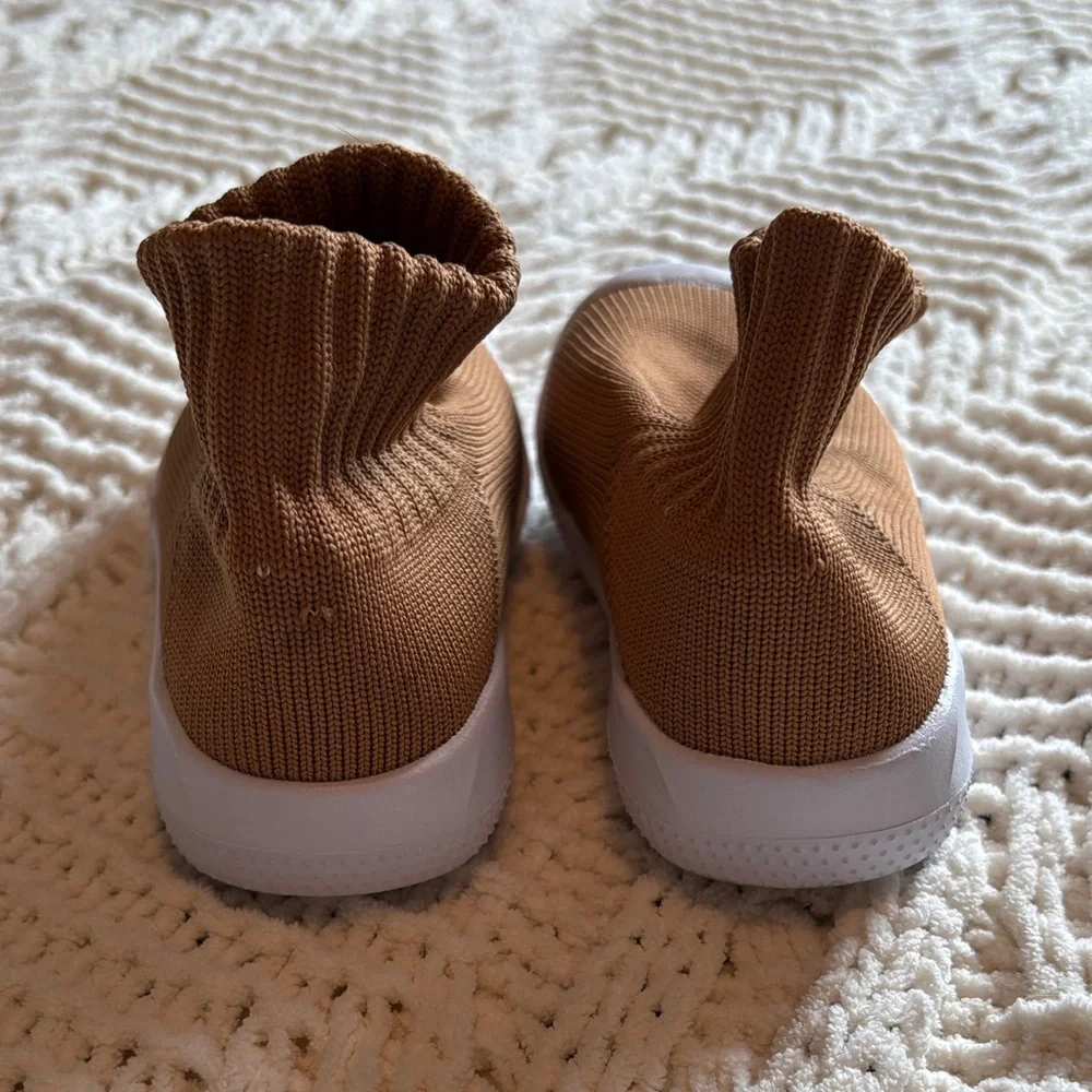 Toddler Sock Shoes Brown 12-18months